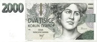 Czech Republic 2.000 Korun, 1996 image